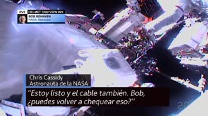 Una caminata espacial para reemplazar baterÃ­as fuera de la ISS: TW@N - 26 de junio de 2020